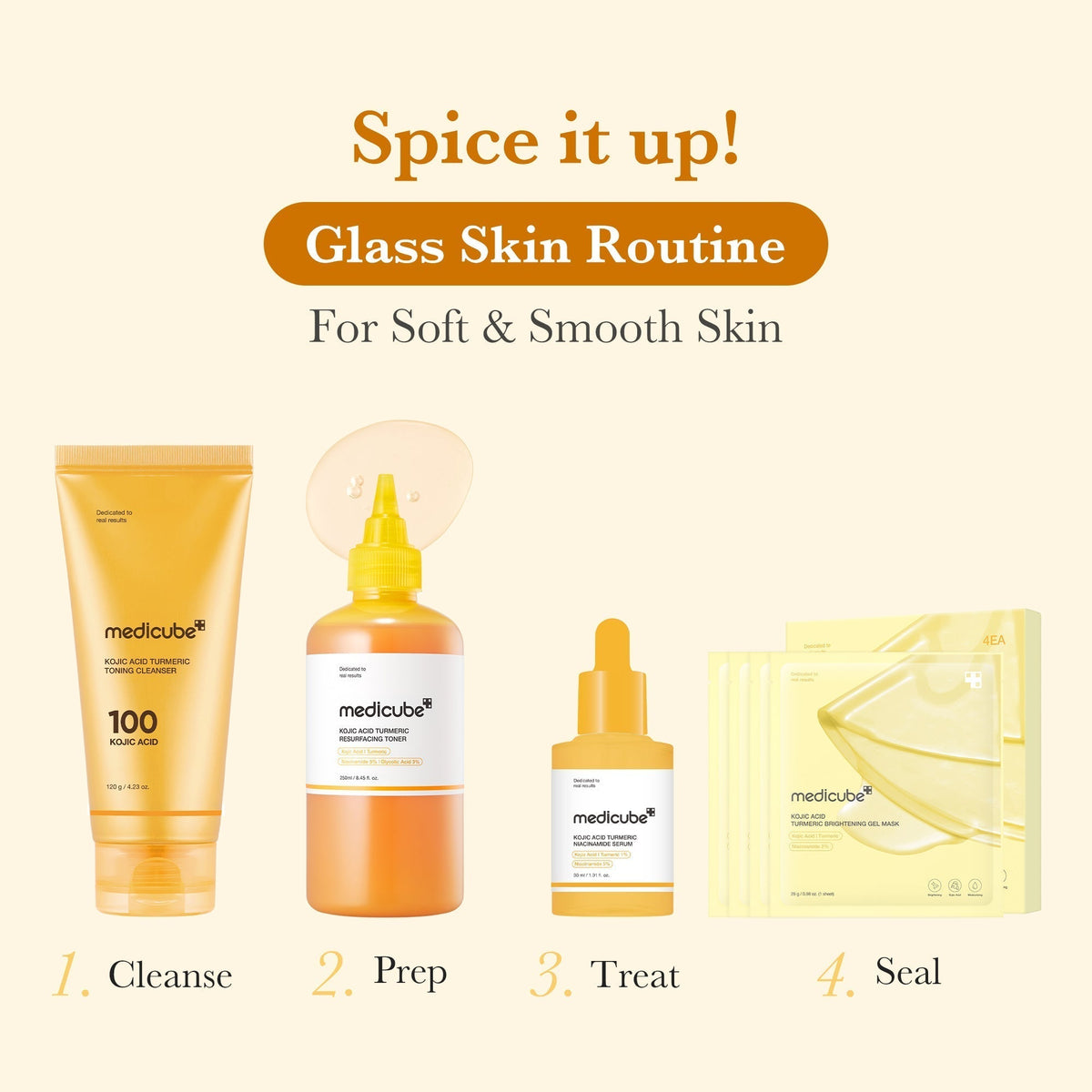 Kojic Acid Turmeric Toner - Medicube