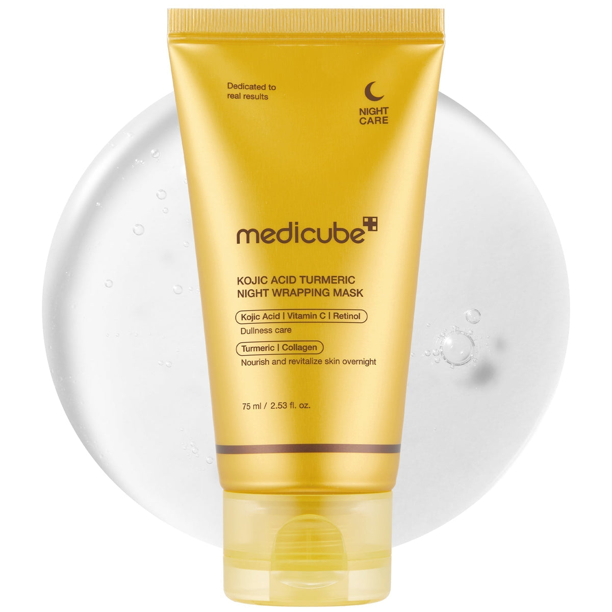 Kojic Acid Turmeric Overnight Wrapping Mask - Medicube