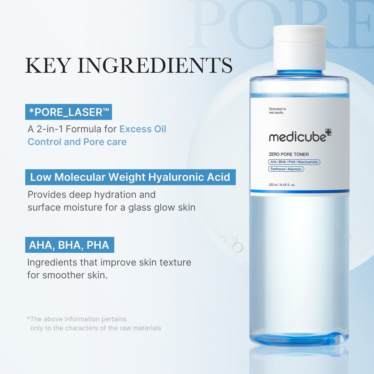 Zero Pore Toner - Medicube