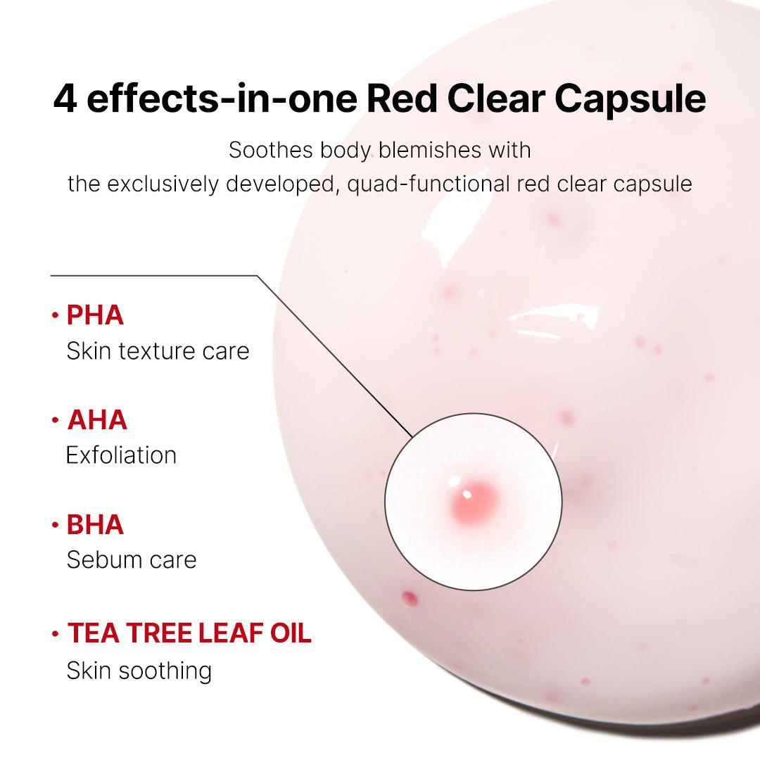 Red Clear Capsule Body Lotion - Medicube