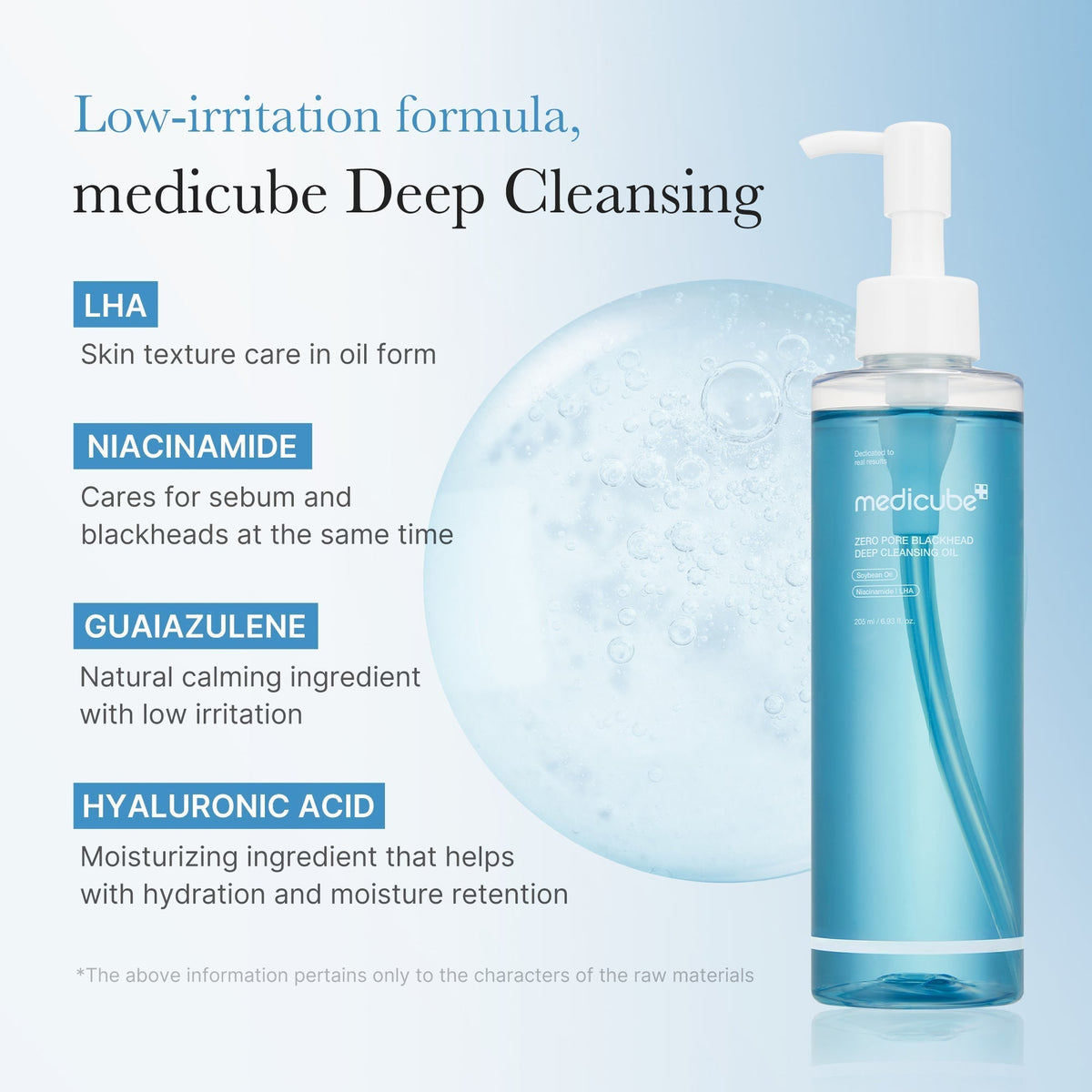 Zero Pore Blackhead Deep Cleansing Oil - Medicube