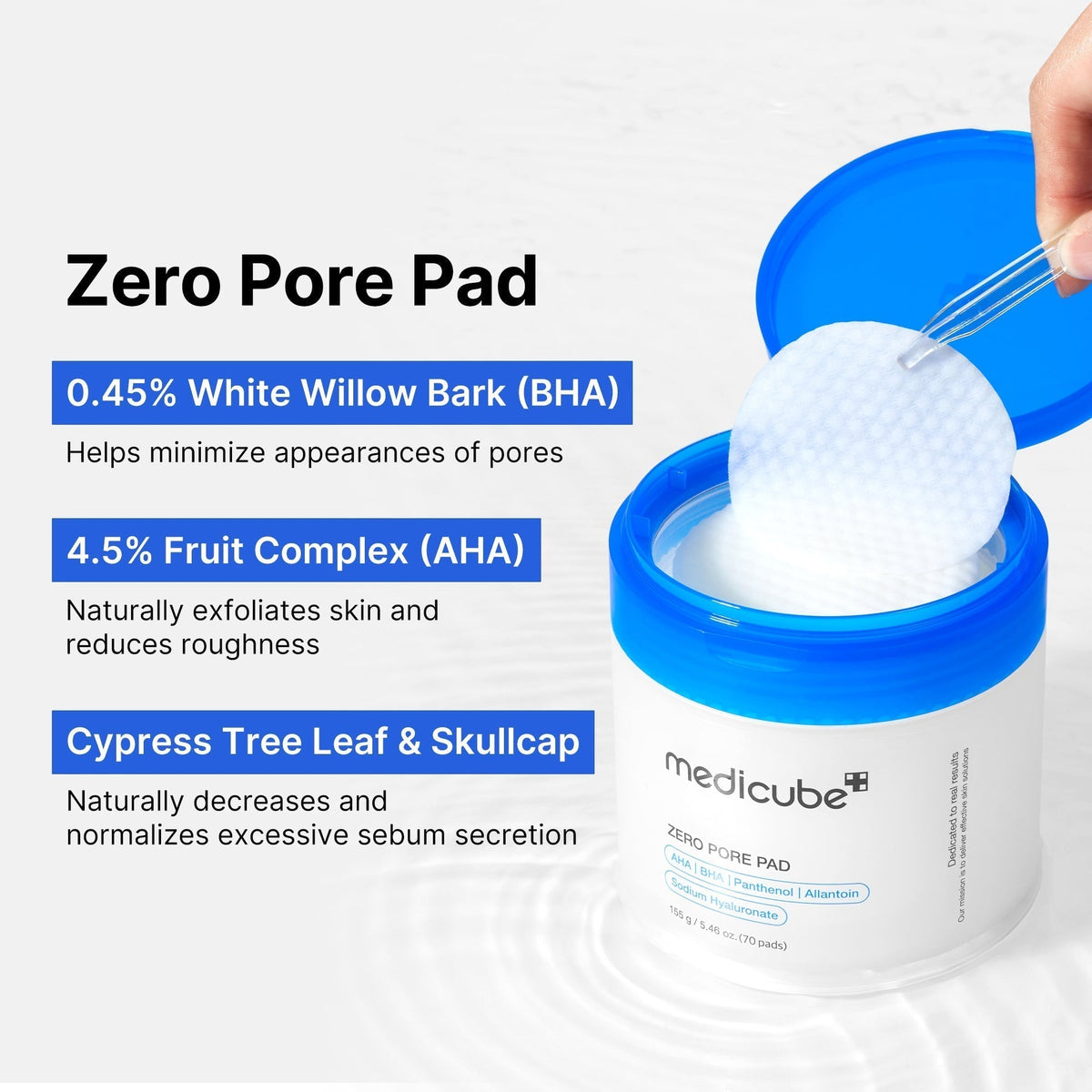 Glass Glow 3-Step Set — Zero Pore Pad + PDRN Serum + Collagen Gel Mask - Medicube