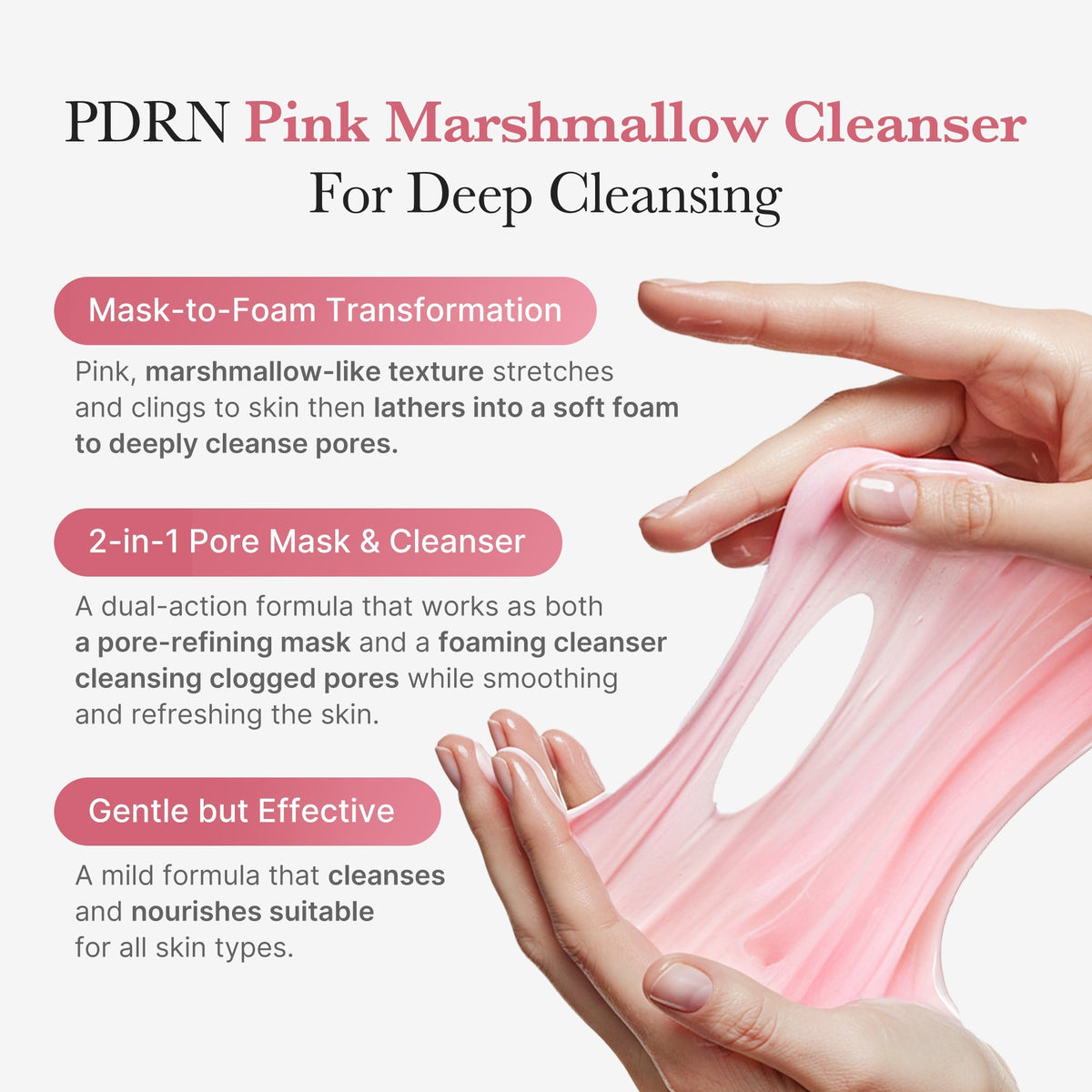 PDRN Pink Whip Cleanser - Medicube
