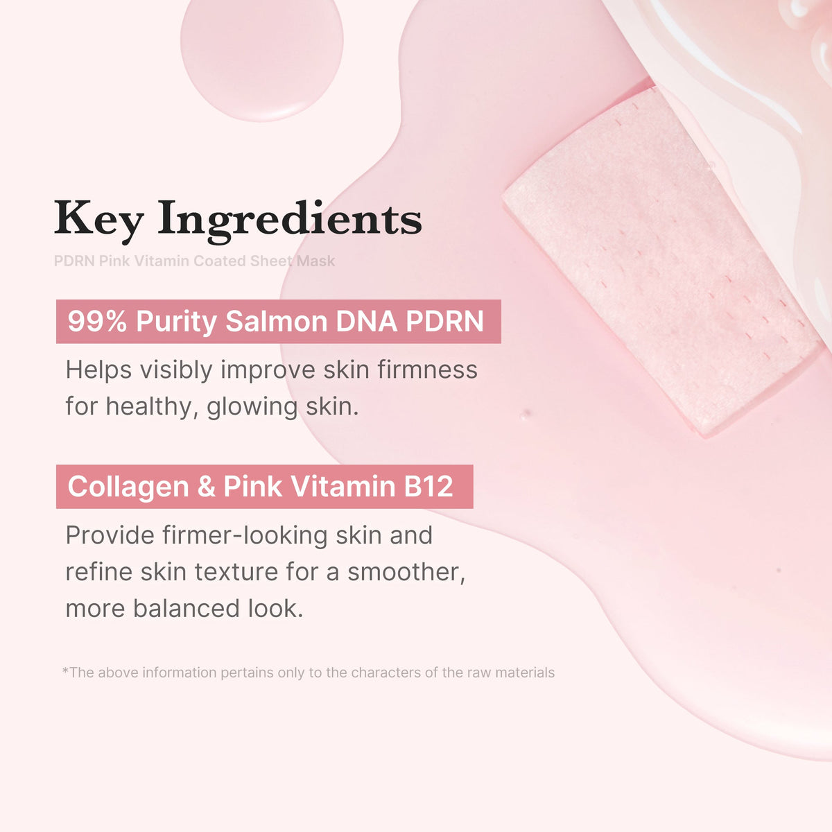 PDRN Pink Vita Coating Sheet Mask - Medicube