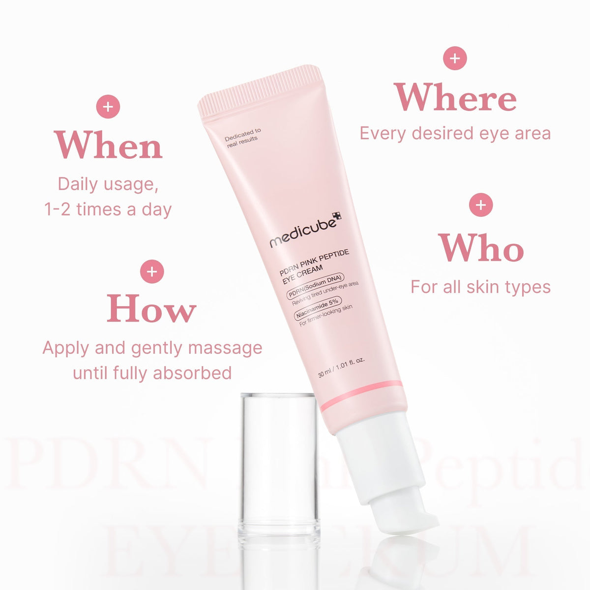 PDRN Pink Peptide Eye Cream - Medicube