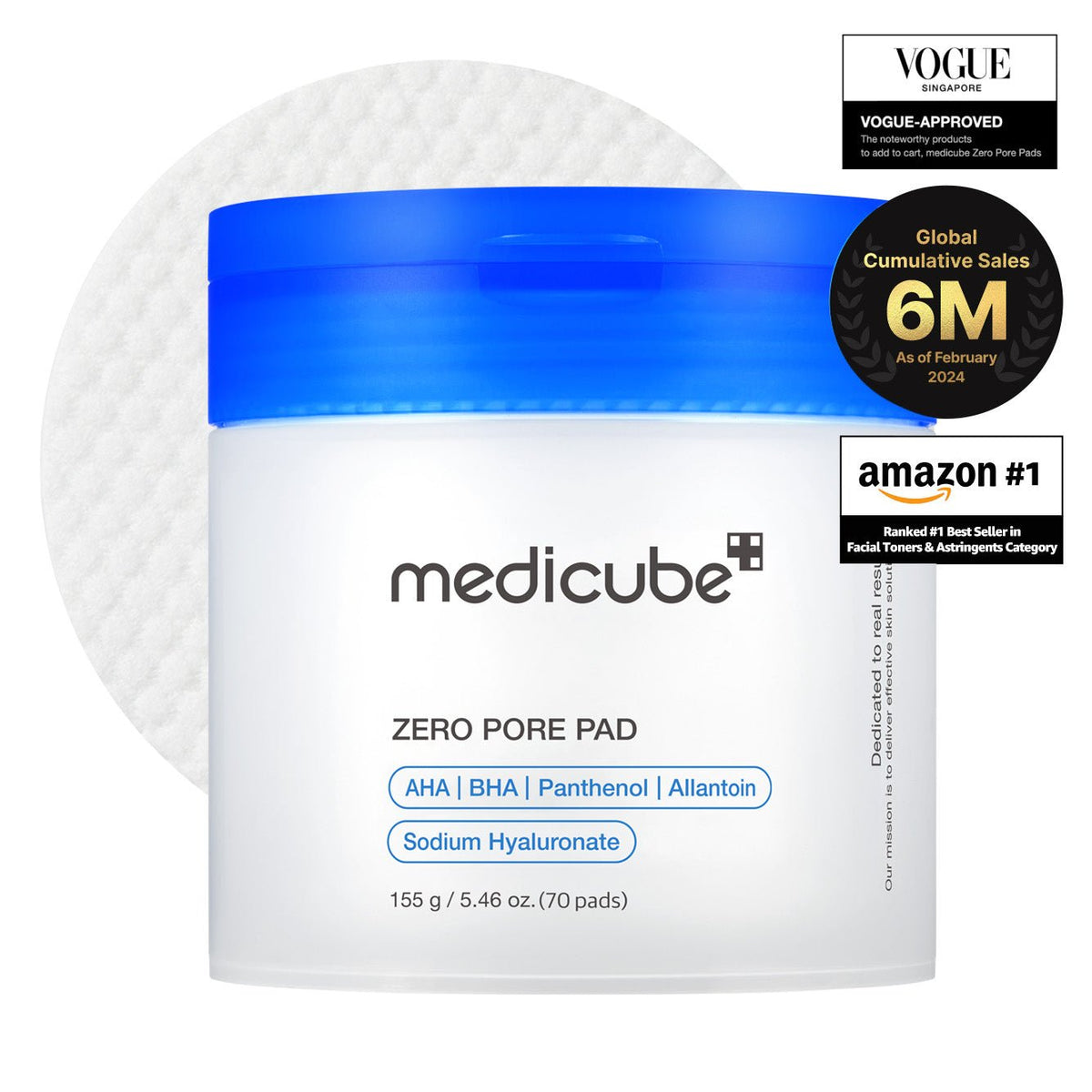 Glass Glow 3-Step Set — Zero Pore Pad + PDRN Serum + Collagen Gel Mask - Medicube